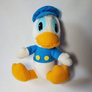 Disney Mickey's Christmas Carol Donald Duck Vintage Plush Toy 1983